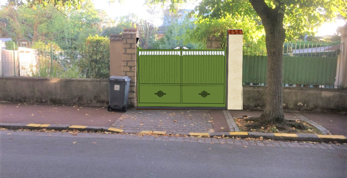 Transformation d’une entrée de parking