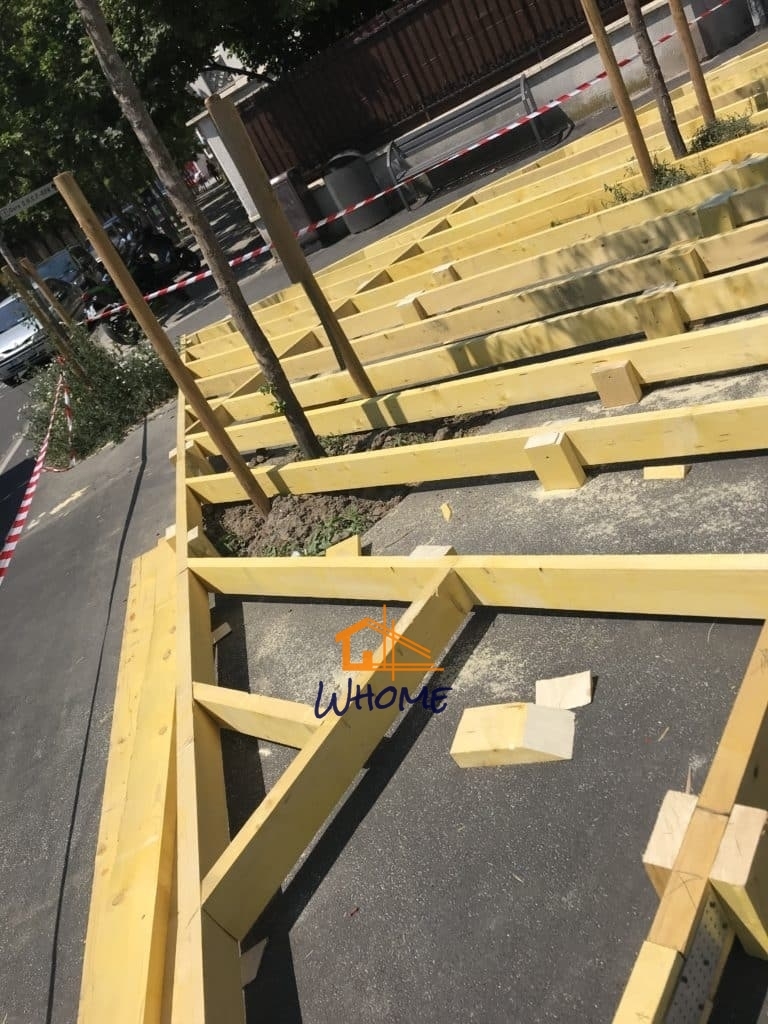 Structure en bastaing